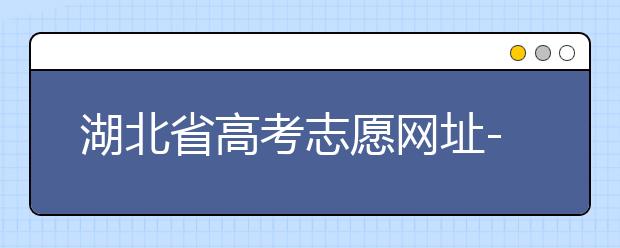 湖北省高考志愿網(wǎng)址-湖北省高考志愿四大填報(bào)技巧！