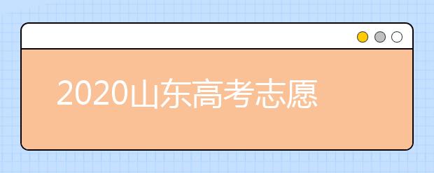 2020山東高考志愿填報(bào)指南？如何填報(bào)2020山東高考志愿？