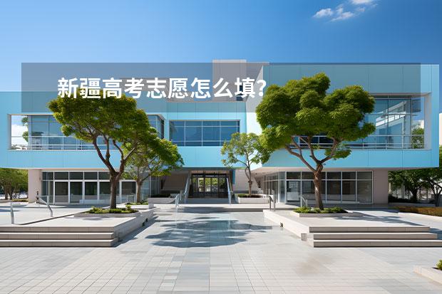 新疆高考志愿怎么填？